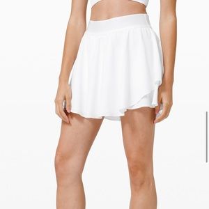 Lululemon court rival high rise skirt tall
